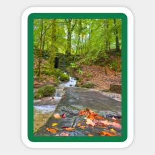 Lake District Waterfall Sticker